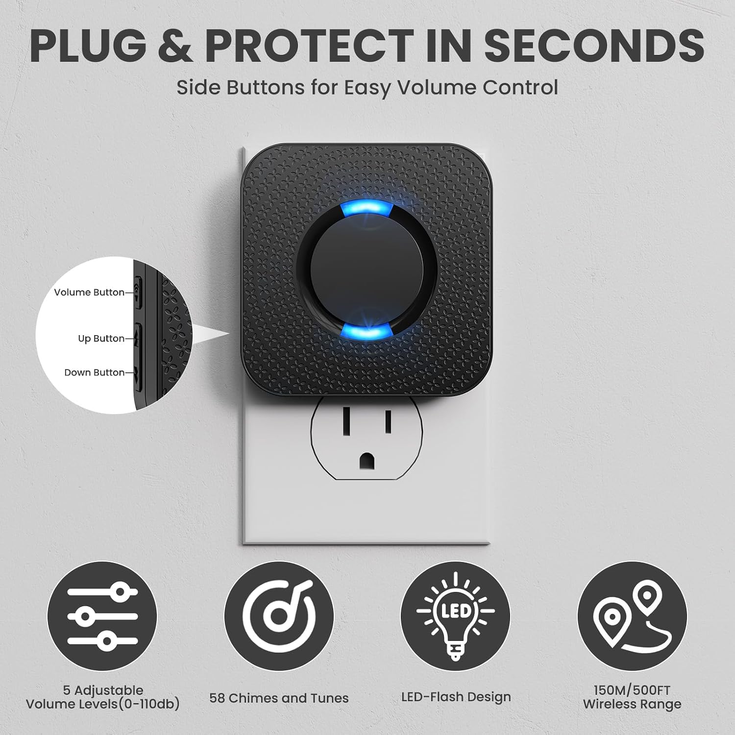 Wireless PIR Alarm Systems: 500-Foot Range, Multi-Zone Chimes, and What the Specs Don't Tell You